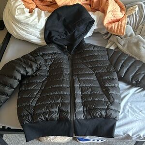 Reversible Burberry bomber jacket size small unisex